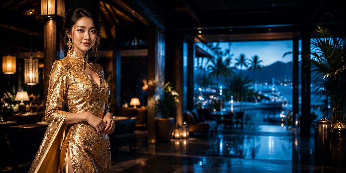 Khung cảnh sòng bạc hiện đại tại Việt Nam với ánh đèn lung linh